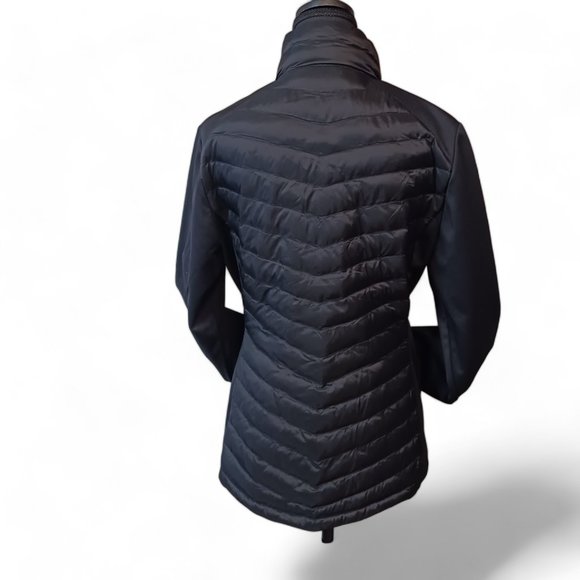 New 32 Degrees Heat Women’s Ultra Light Mixed Media Jacket – Size L - Picture 9 of 11